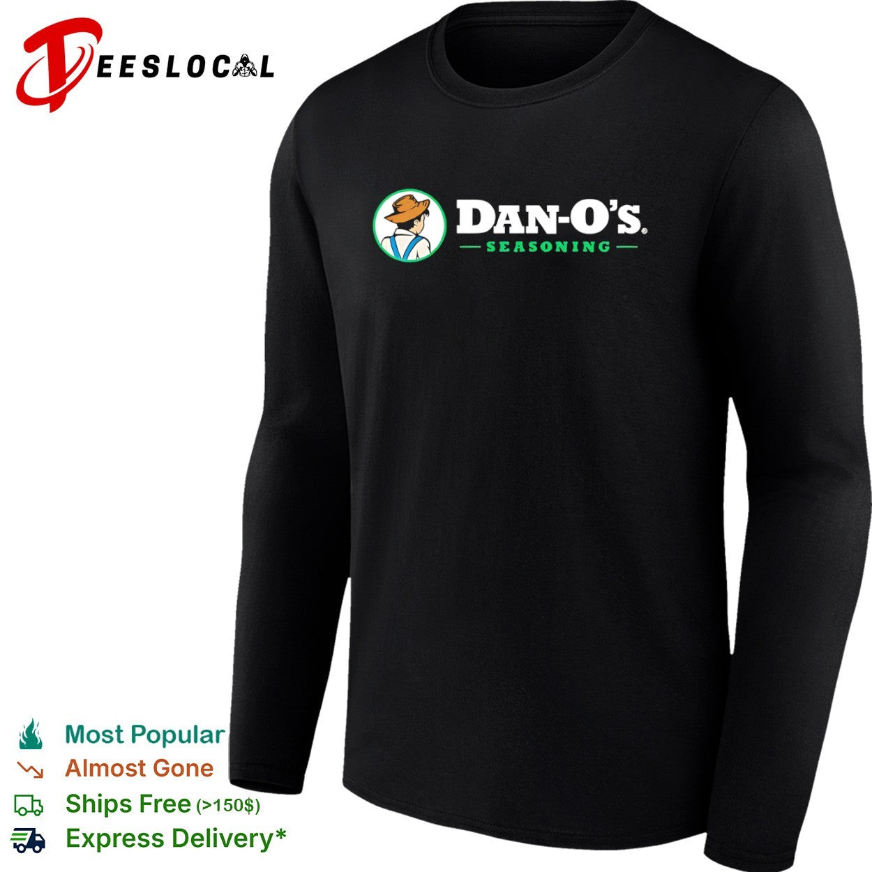 Dan O’s seasoning farmer boy shirt
