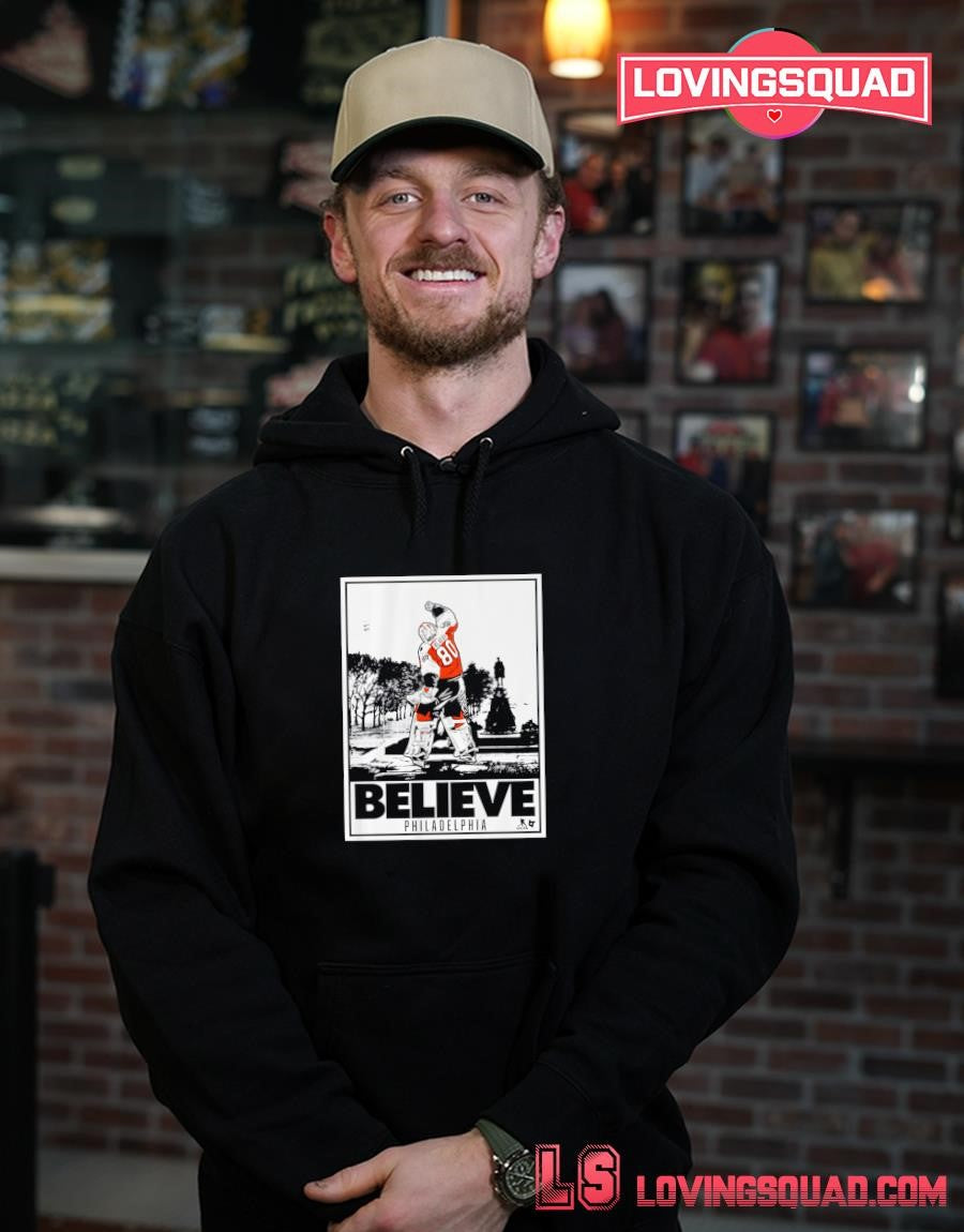 Dan Vladar Believe Poster Philadelphia Flyers Shirt