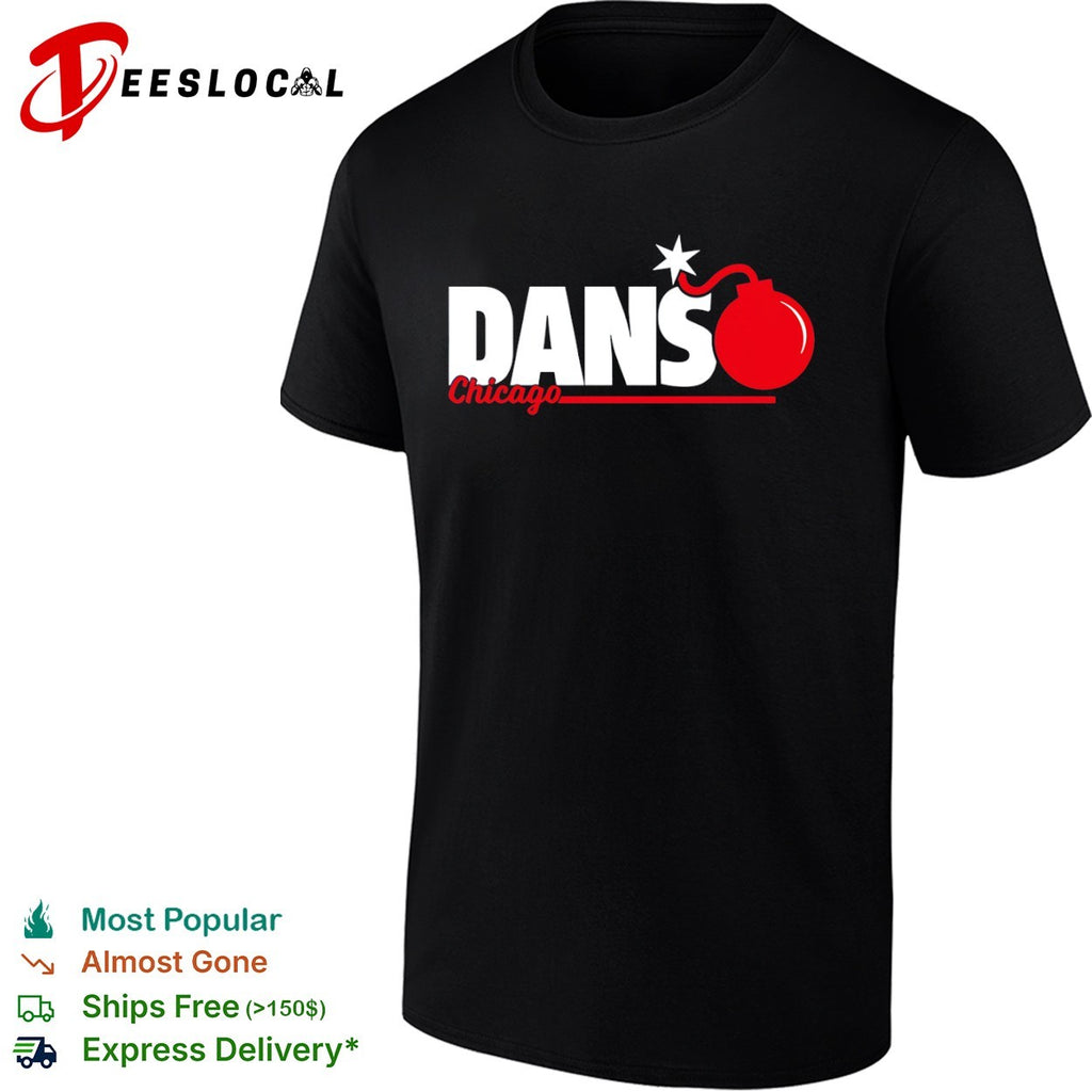 Dansby Swanson Chicago Cubs dans bomb shirt