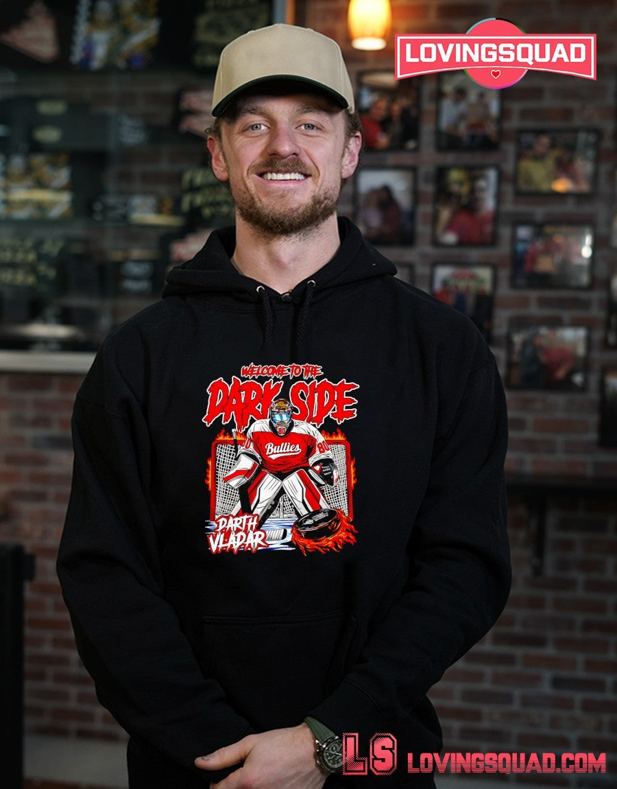 Darth Vladar Bullies Welcome To The Dark Side hockey goalie shirt