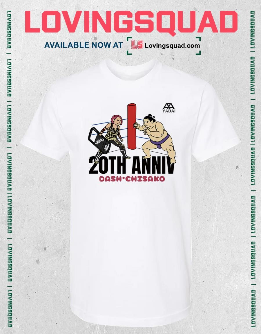 Dash Chisako 20th anniversary shirt