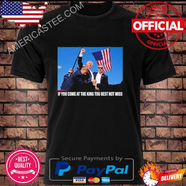Dave portnoy if you come at the king you best not miss shirt
