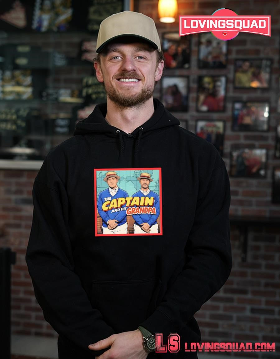 David Ross x Anthony Rizzo Chicago Cubs The Captain And The Grandpa Shirt
