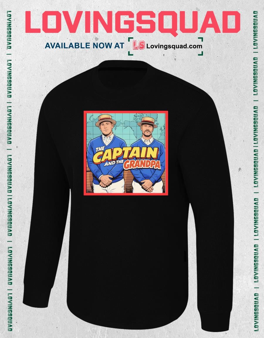 David Ross x Anthony Rizzo Chicago Cubs The Captain And The Grandpa Shirt