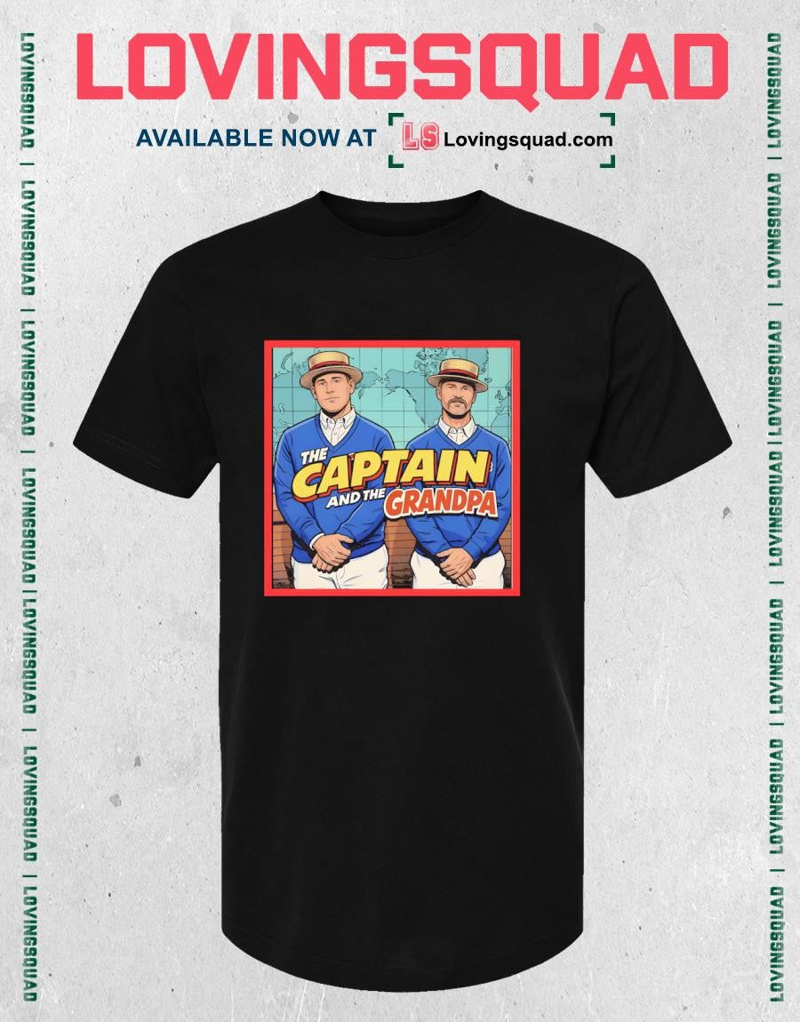 David Ross x Anthony Rizzo Chicago Cubs The Captain And The Grandpa Shirt