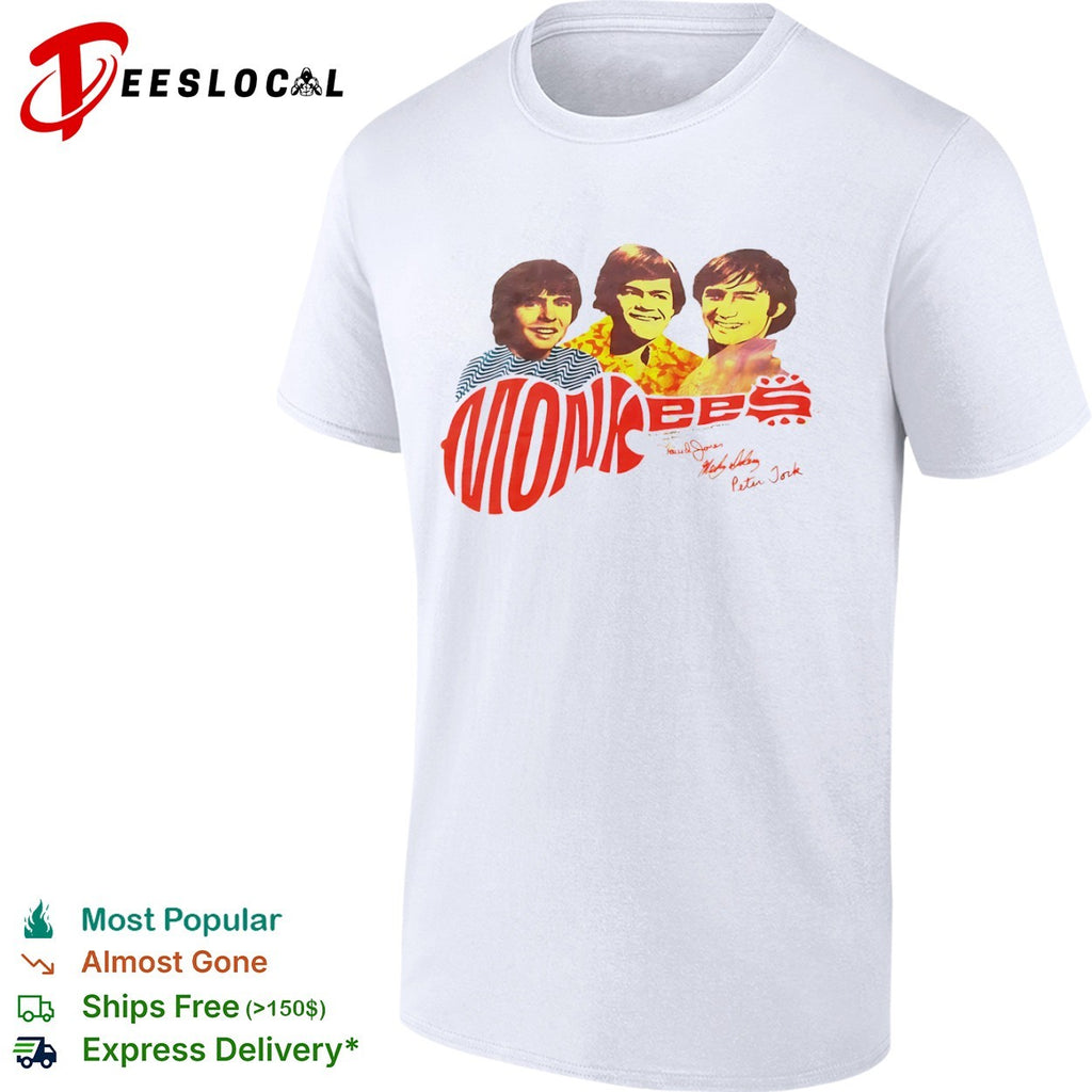 Davy Jones Micky Dolenz Peter Tork The Monkees shirt