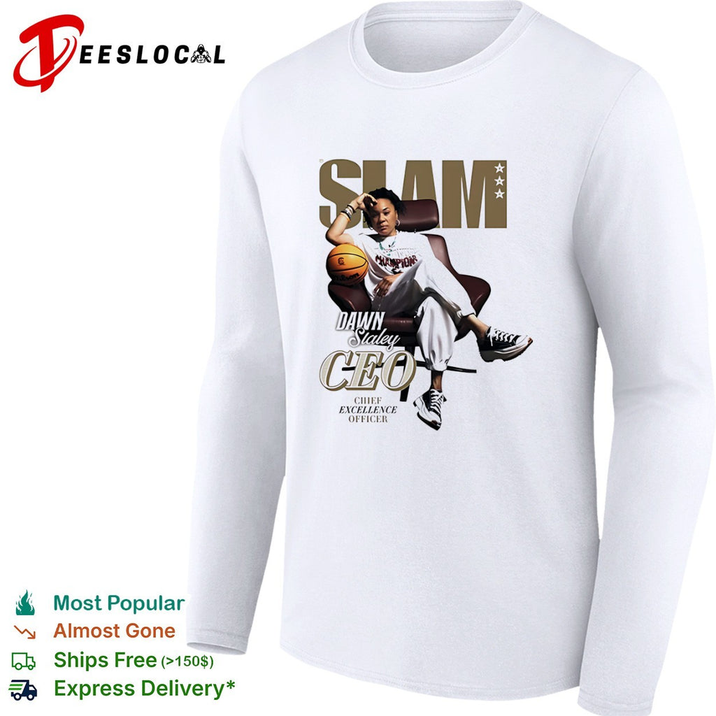 Dawn Staley South Carolina Gamecocks NCAA SLAM CEO Chief Excellence shirt