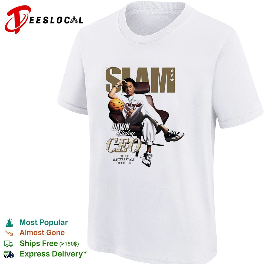 Dawn Staley South Carolina Gamecocks NCAA SLAM CEO Chief Excellence shirt