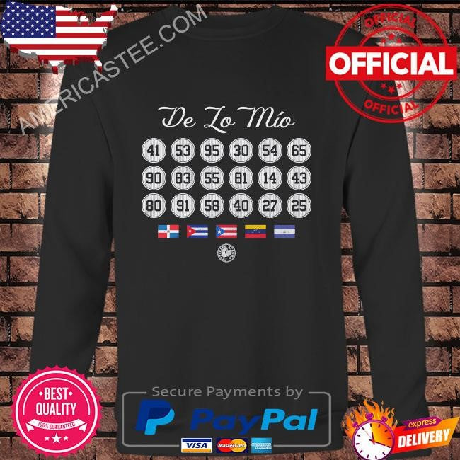 De lo mío shirt