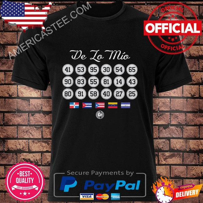 De lo mío shirt