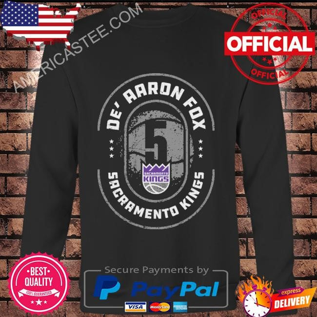 De’aaron fox sacramento kings imprint shirt