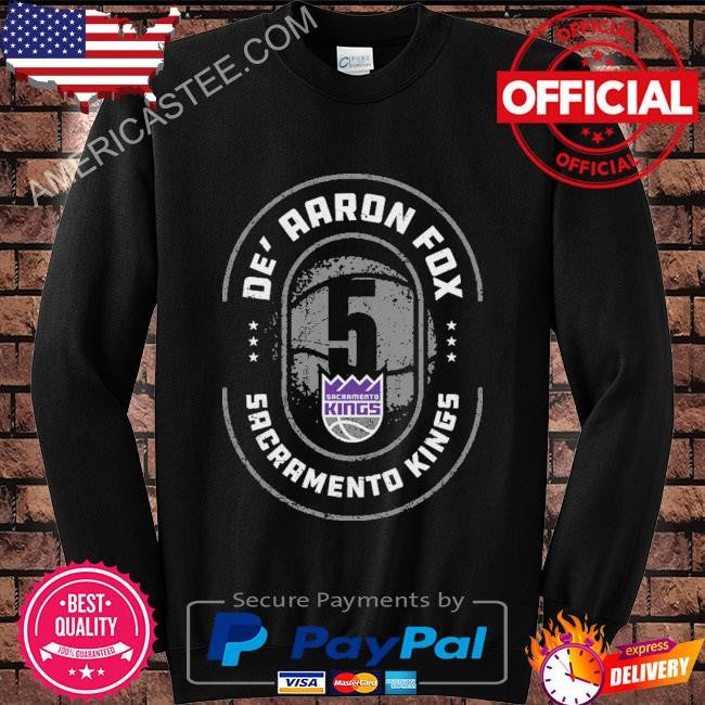 De’aaron fox sacramento kings imprint shirt