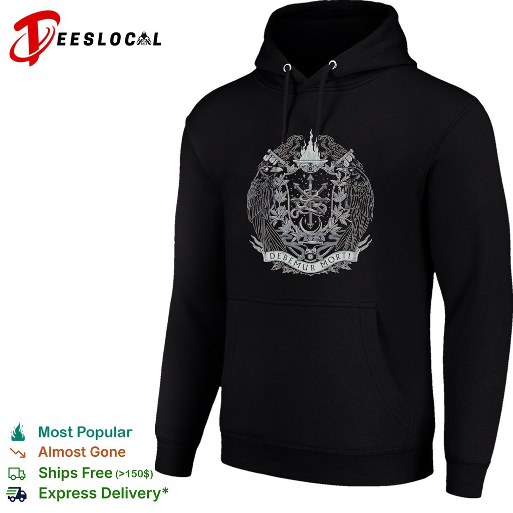 Debemur Morti ravens crest snake fire shirt