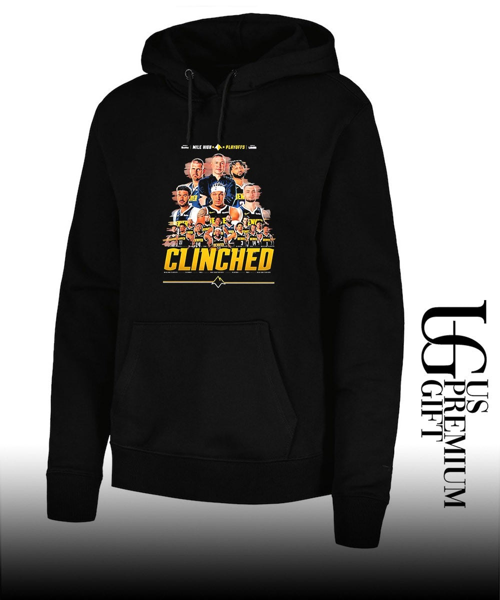 Denver Nuggets 2026 Mile High Playoffs Clinched 2026 shirt