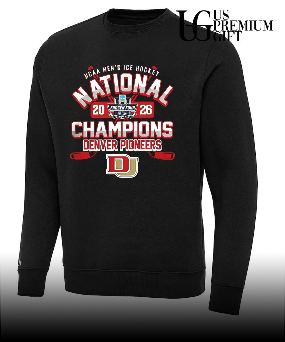 Denver Pioneers 2026 NCAA Frozen Four Men’s Ice Hockey National Champions shirt
