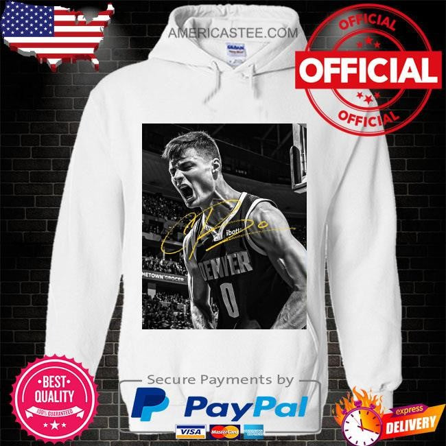 Denver nuggets christian braun signature shirt