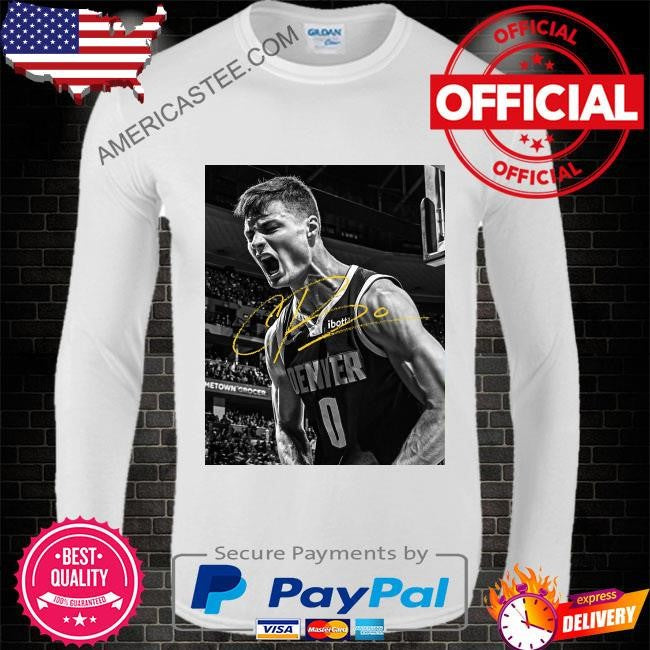 Denver nuggets christian braun signature shirt