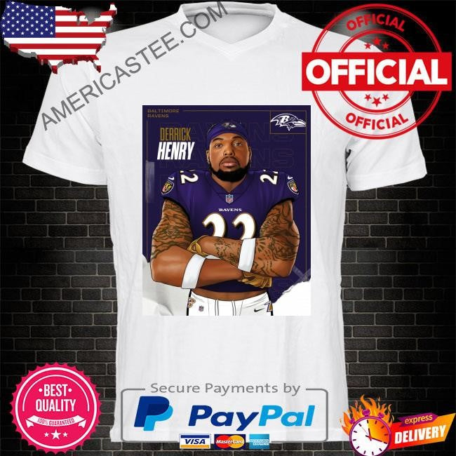 Derrick henry baltimore ravens the new king in baltimore shirt – Copy