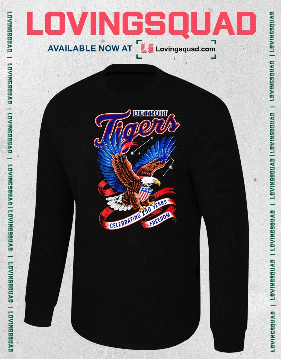 Detroit Tigers Celebrating 250 Years of Freedom shirt
