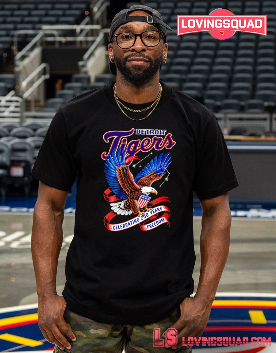 Detroit Tigers Celebrating 250 Years of Freedom shirt