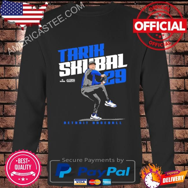 Detroit baseball Tarik skubal #29 player 2024 shirt