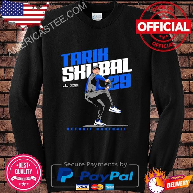 Detroit baseball Tarik skubal #29 player 2024 shirt