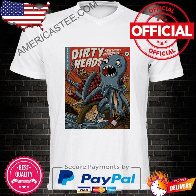 Dirty heads july 13 2024 maine savings amphitheater bangor me tour poster shirt