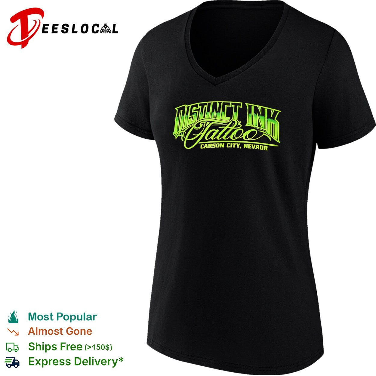 Distinct Ink Tattoo Carson City Nevada Shirt