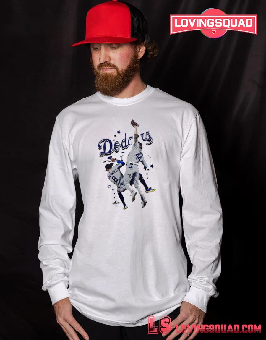 Dodger Andy Pages Catch Shirt