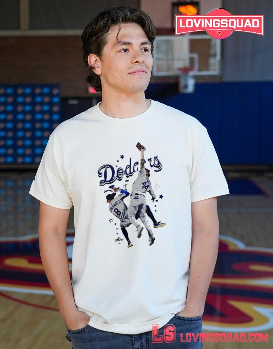 Dodger Andy Pages Catch Shirt