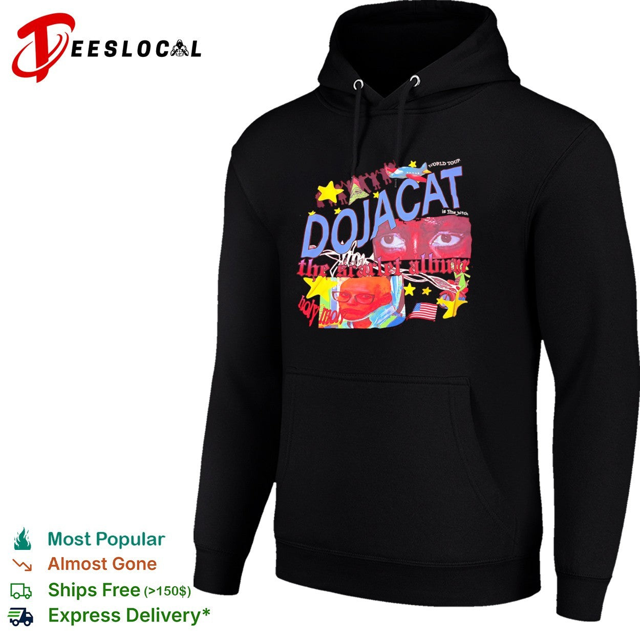 Doja Cat the scarlet album world tour is that bitch holy moly shirt