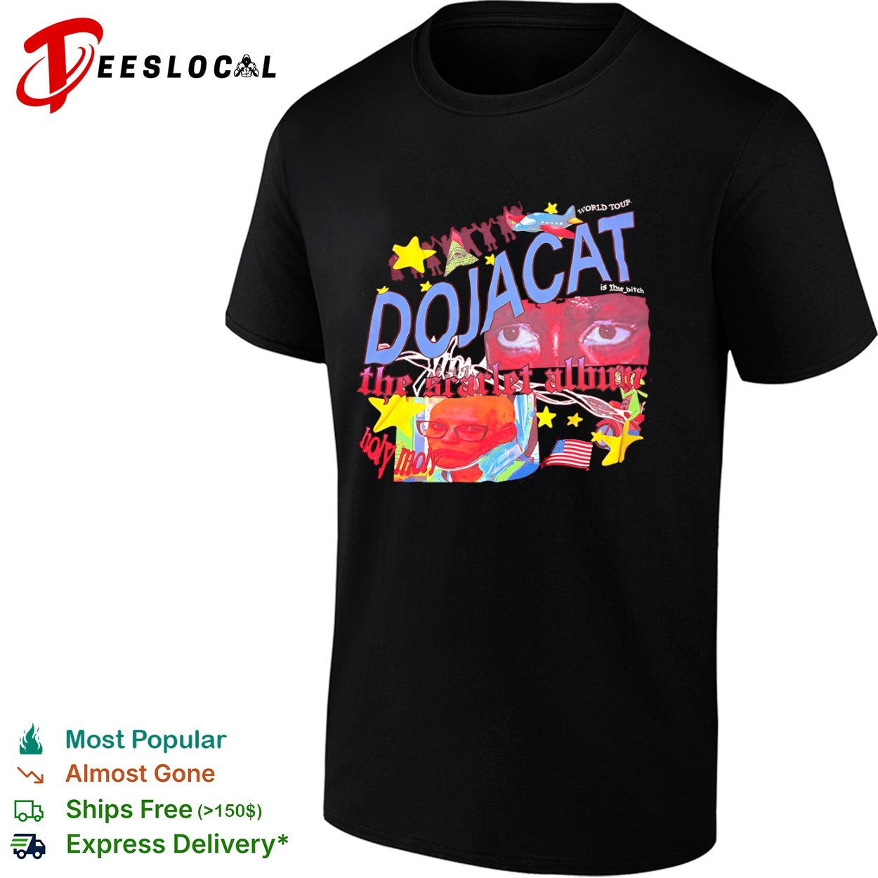 Doja Cat the scarlet album world tour is that bitch holy moly shirt