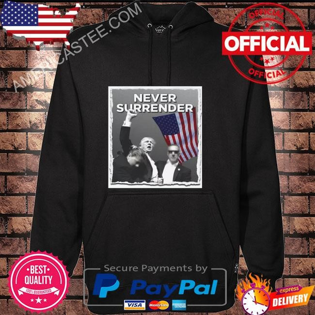 Donald Trump 2024 Never Surrender T-Shirt