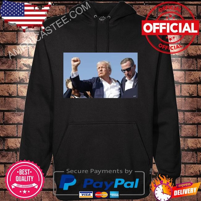 Donald Trump injured in assassination attempt at rally shirt