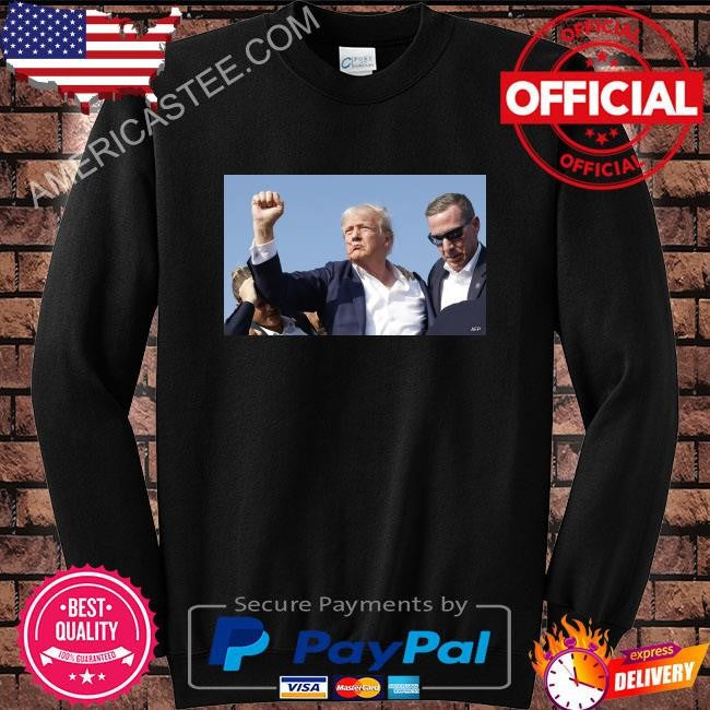 Donald Trump injured in assassination attempt at rally shirt