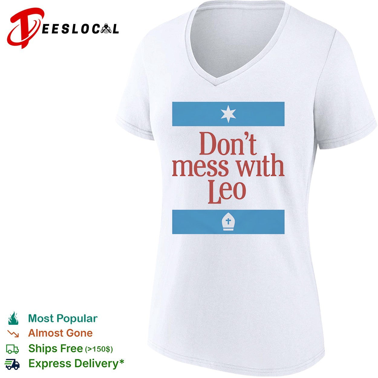 Don’t mess with Pope Leo XIV shirt