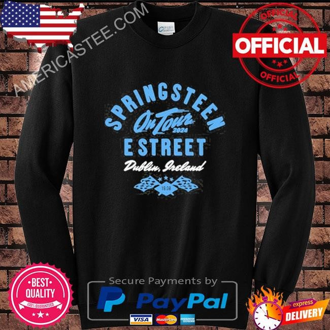 Dublin may 19th bruce springsteen & e street band world tour 2024 shirt