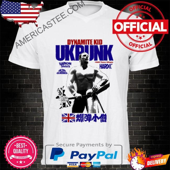 Dynamite kid – ukpunk harDcore chocolate shirt