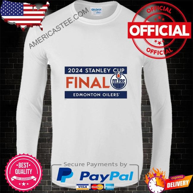 Edmonton oilers fanatics 2024 stanley cup final roster shirt