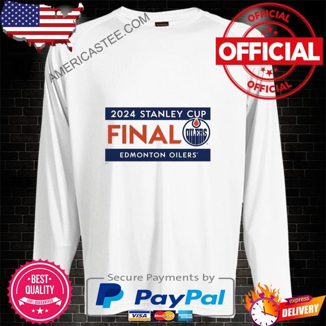 Edmonton oilers fanatics 2024 stanley cup final roster shirt