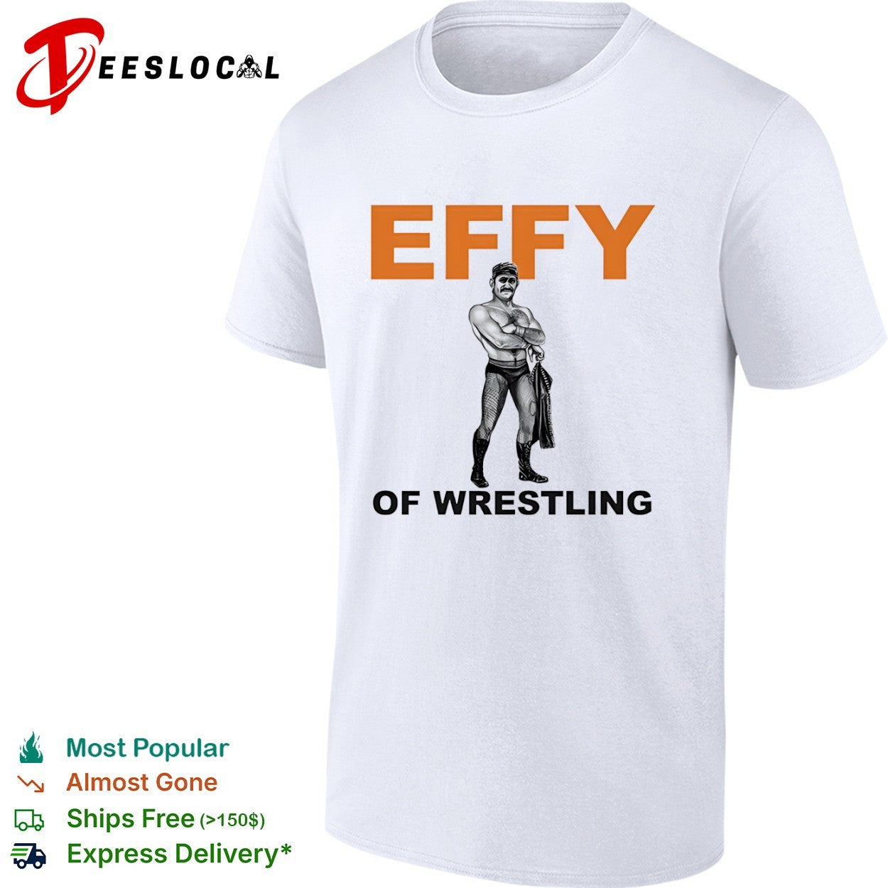 Effy of Wrestling Tom of Finland Shirt