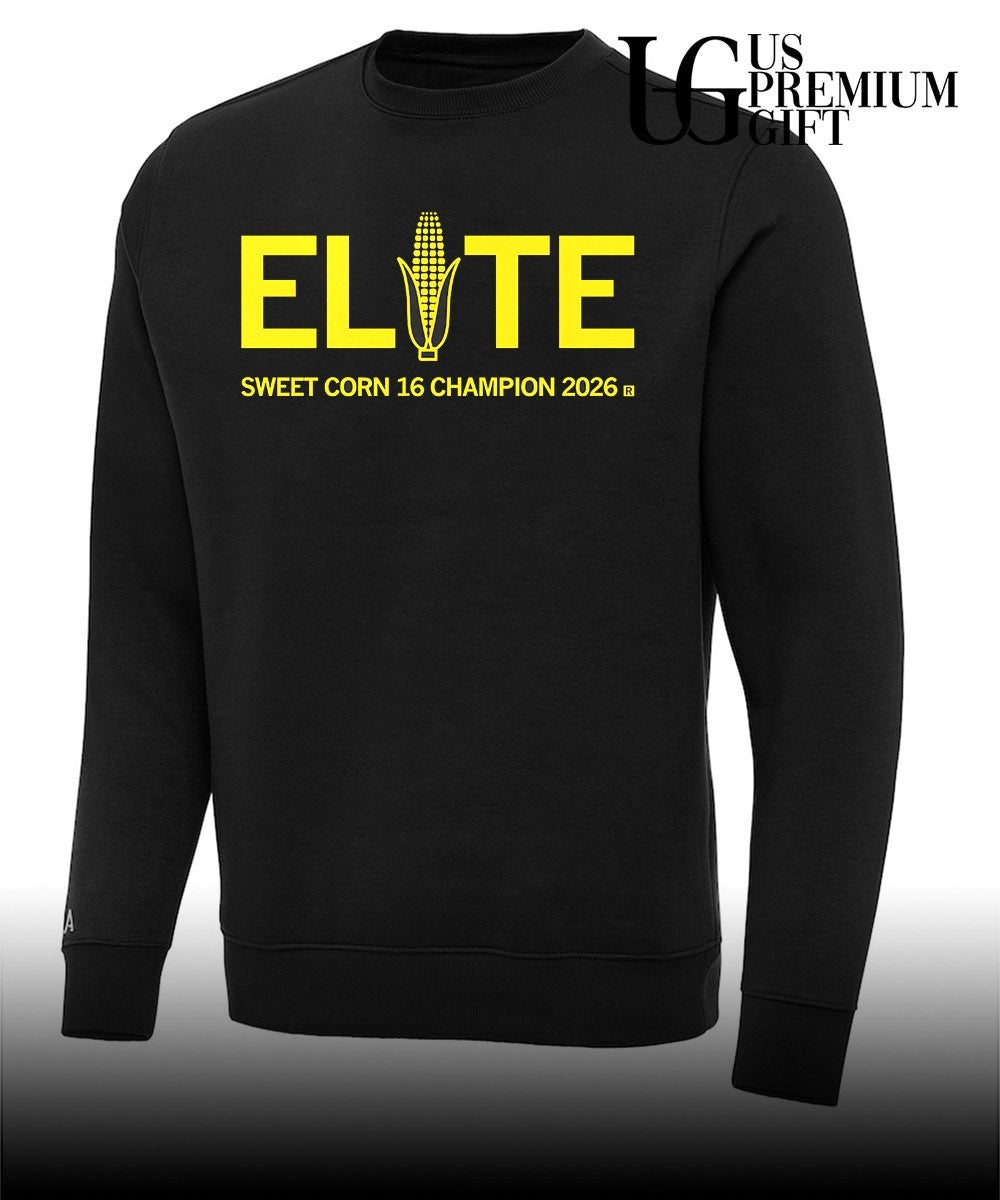 Elite Sweet corn 16 Champion 2026 Iowa Hawkeyes shirt