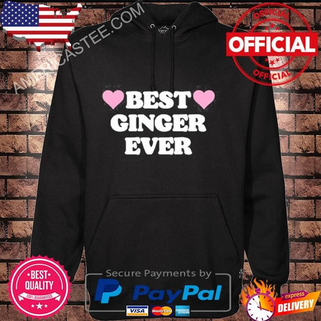 Ellesong best ginger ever hearts shirt