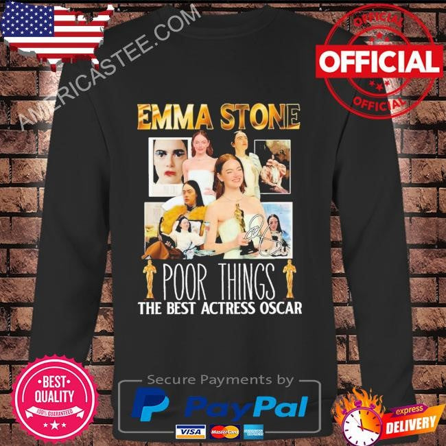 Emma stone poor things the best actress oscar shirt