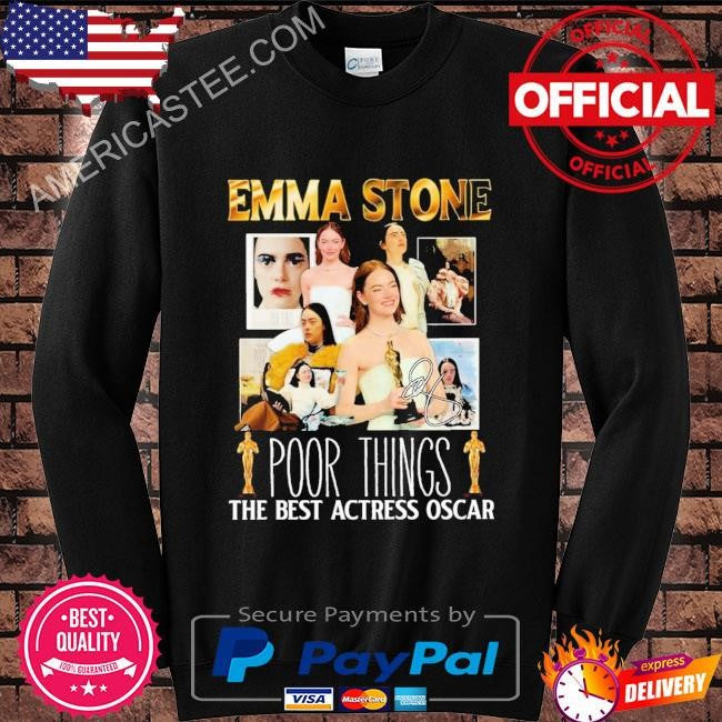 Emma stone poor things the best actress oscar shirt