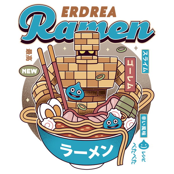 Erdrea Monsters Ramen Vintage