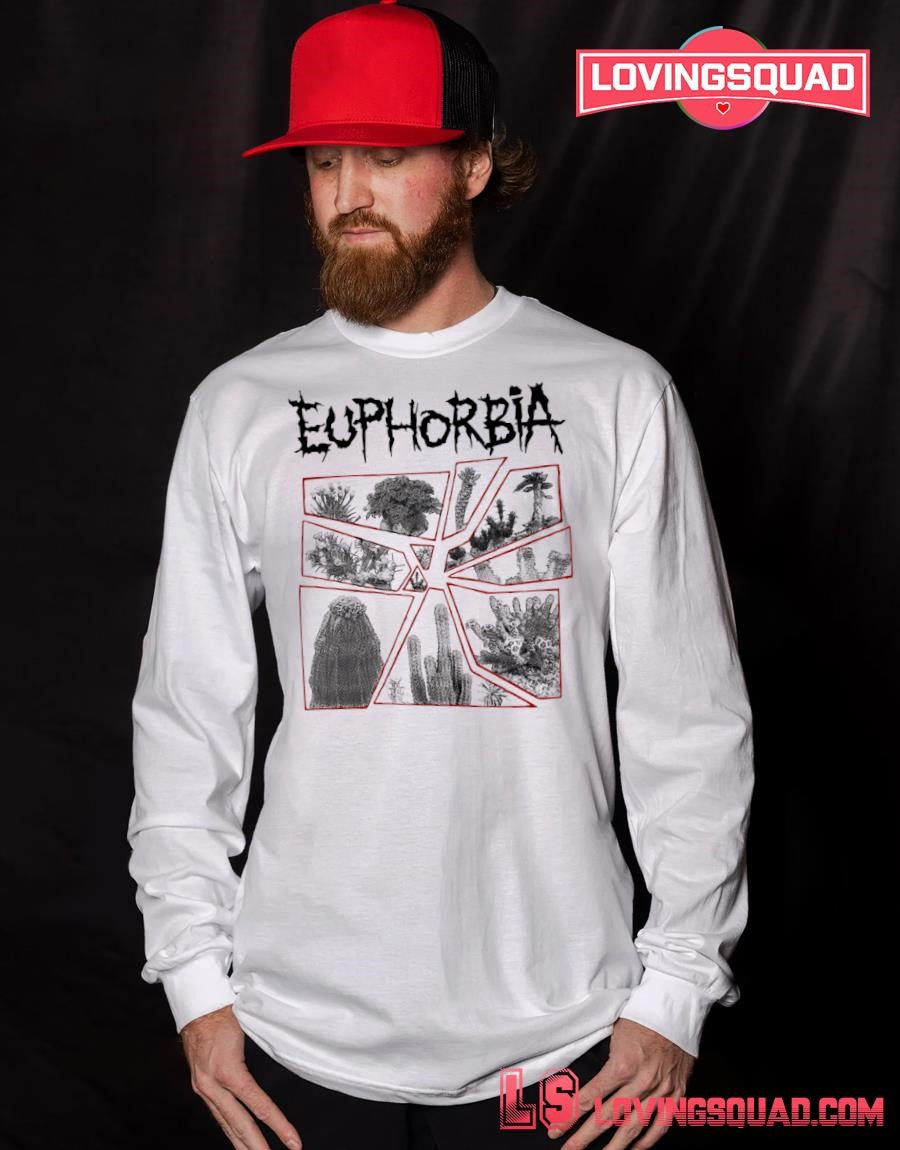 Euphorbia cactus and euphorbia plants shirt