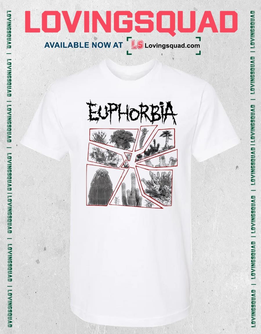 Euphorbia cactus and euphorbia plants shirt