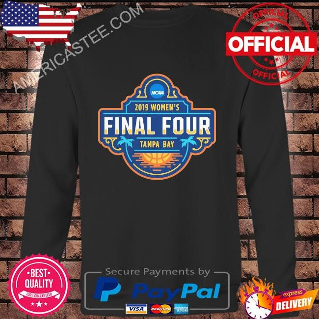 Fanatics 2019 ncaa women’s basketball tournament march madness final four event logo shirt