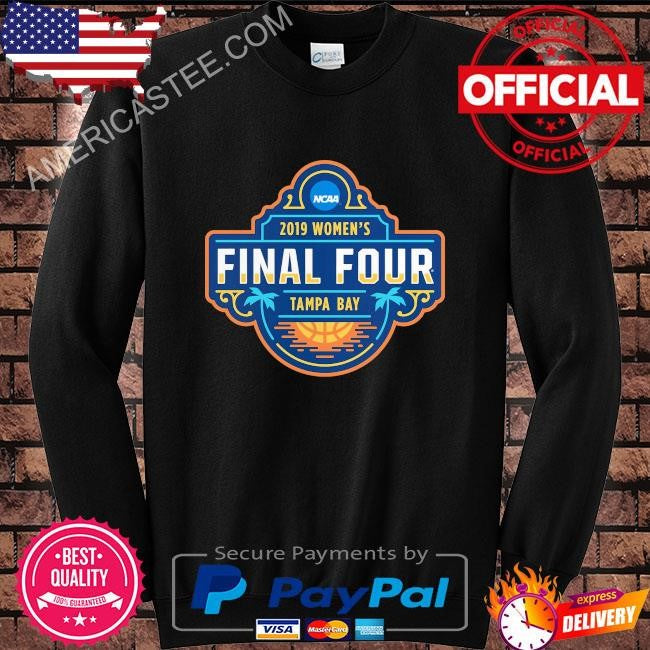 Fanatics 2019 ncaa women’s basketball tournament march madness final four event logo shirt